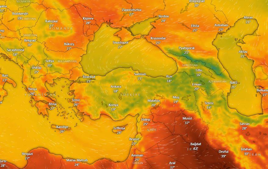 Meteorolojiden bölge ve saat verip uyardı! Fırtına geliyor 5